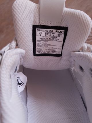 Zapatillas Fila Traycer Chunky Blancas
