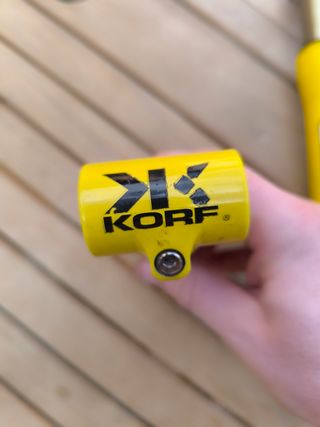 Potencia Kore Retro Amarilla 120mm
