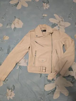 Chiodo Zara beige donna
