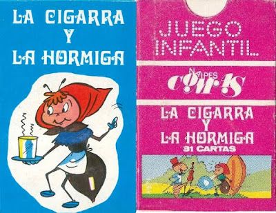 Baraja Naipes Comas La Cigarra y La Hormiga