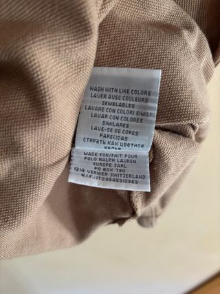 Polo Ralph Lauren Beige Talla XXL