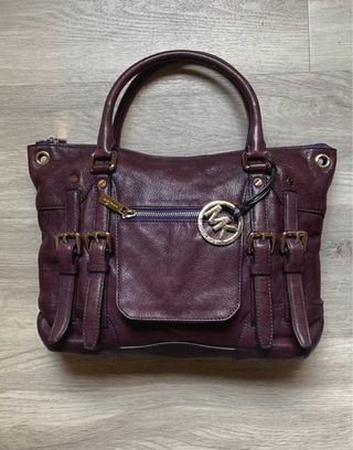 Bolso Michael Kors McGraw Piel Morado
