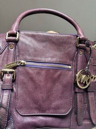 Bolso Michael Kors McGraw Piel Morado
