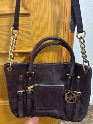 Bolso Michael Kors McGraw Piel Morado