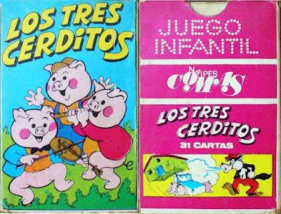Juego de Cartas Los Tres Cerditos
