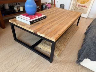 Tavolino da centro in legno in metallo Maison Du Monde