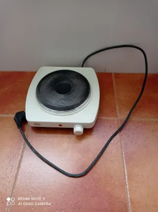 Hornillo Eléctrico Blanco