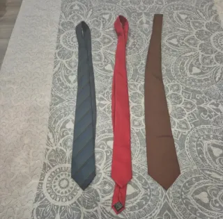 Lote 3 corbatas hombre