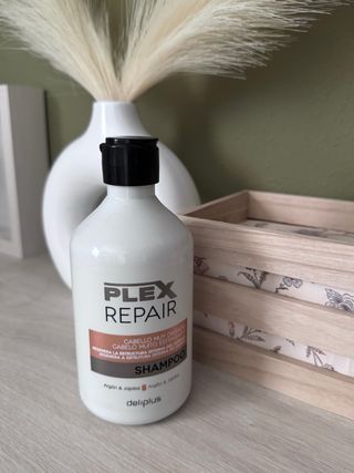 Champú, mascarilla y serum plex