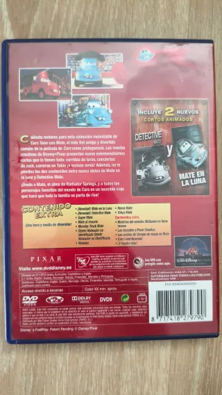 DVD Cars Toon: Los Cuentos de Mate