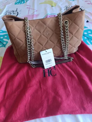 Bolso Carolina Herrera Insignia Marrón