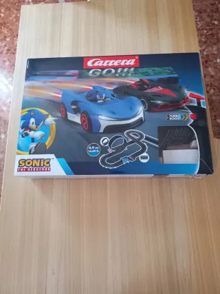 Carrera GO!!! Sonic - Pista de Coches