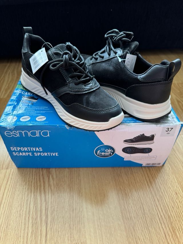 Zapatillas Esmara Talla 37 Negras