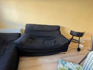 Sofá Cama Negro