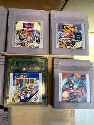 Lote de 13 Videojuegos Game Boy Clásicos