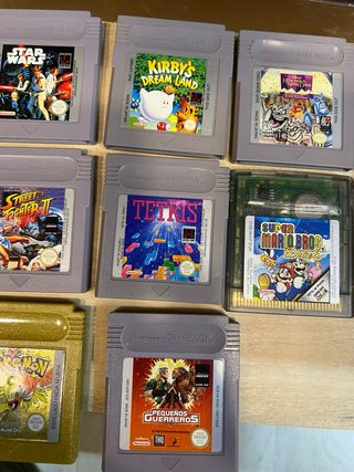 Lote de 13 Videojuegos Game Boy Clásicos