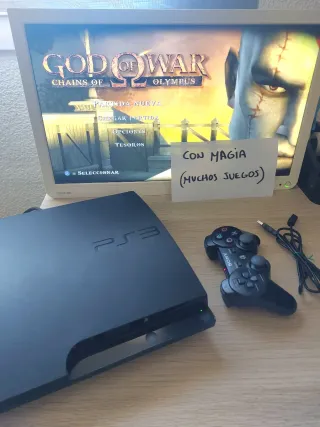 Consola PlayStation 3 Slim Negra