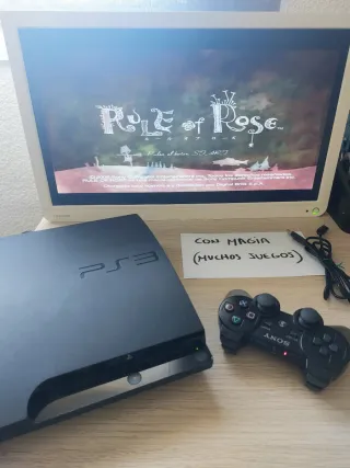 Consola PlayStation 3 Slim Negra