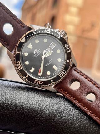 Reloj Orient Diver Automático Marrón