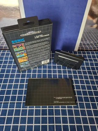 MEGADRIVE SONIC 1 ORIGINAL COMPLETO 
