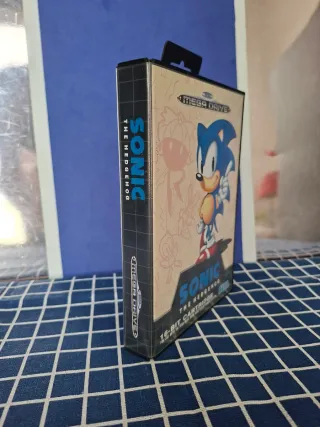 MEGADRIVE SONIC 1 ORIGINAL COMPLETO 