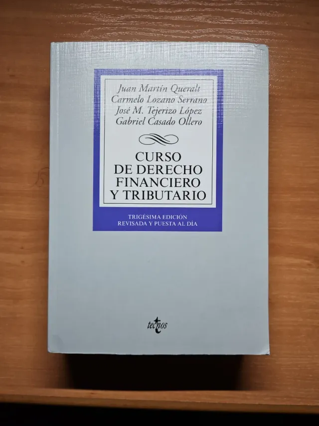 Curso de Derecho Financiero y Tributario