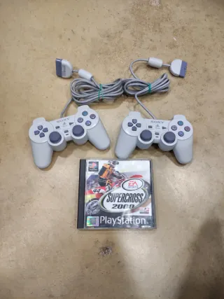 2 Mandos PlayStation Supercross 2000