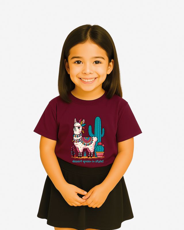 Camiseta niña Dessert queen in style!