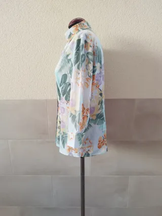Blusa floral Mássimo Dutti T. 38