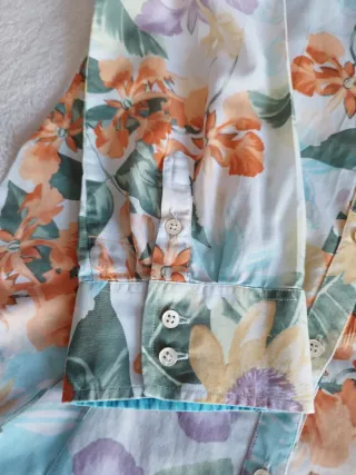 Blusa floral Mássimo Dutti T. 38