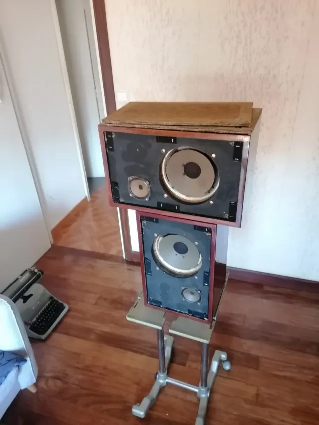 Altavoces Bettor Vintage Marrones