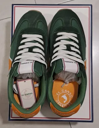 Deportivas El Ganso Verde Talla 41