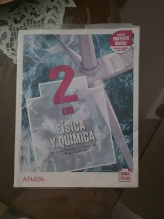 Libro Física y Química 2 ESO Anaya