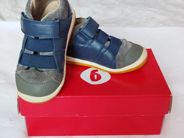 Zapatillas invierno Garvalín Talla 24 azul y gris