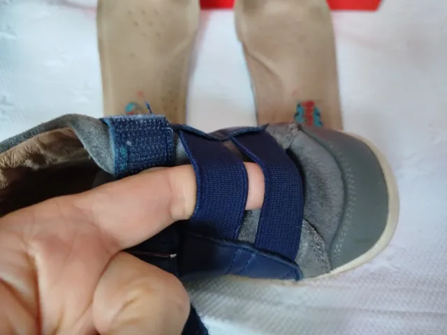 Zapatillas invierno Garvalín Talla 24 azul y gris