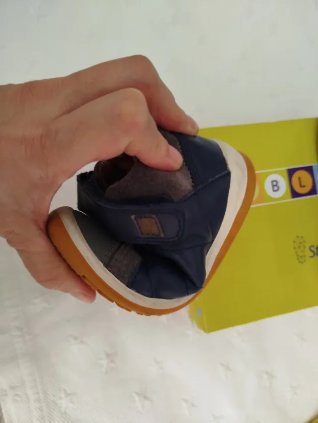 Zapatillas invierno Garvalín Talla 24 azul y gris