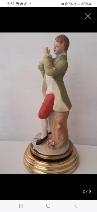 Coppia Carillon Capodimonte