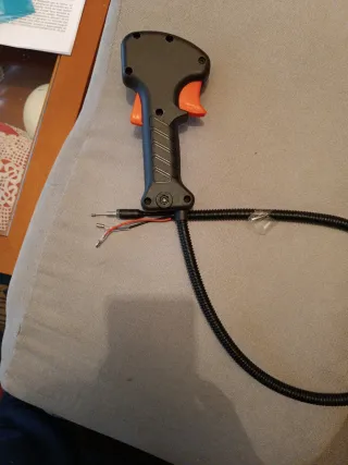 Cable Desbrozadora con Mango y Interruptor