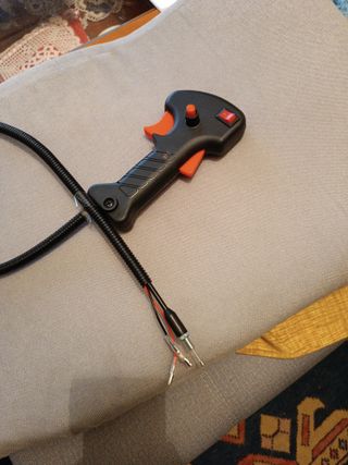 Cable Desbrozadora con Mango y Interruptor