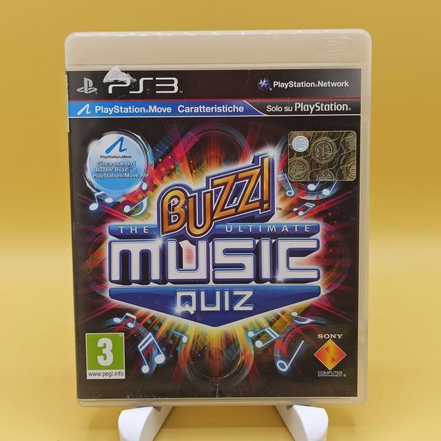 Buzz Ultimate Music Quiz PS3 Completo ITA