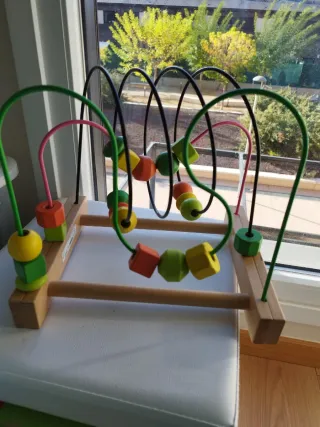 Laberinto de Cuentas Psicomotricidad Infantil