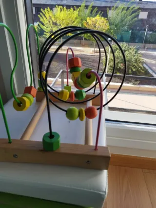 Laberinto de Cuentas Psicomotricidad Infantil