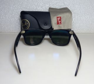 Ray-Ban RB 2140 Wayfarer Polarizadas Negro/Verde