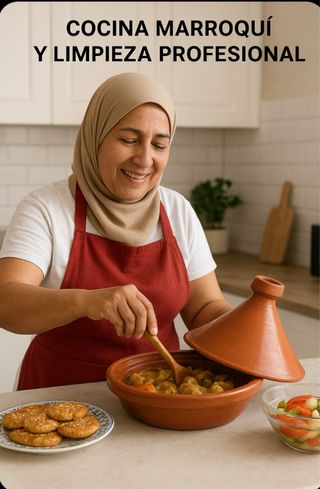 Busco trabajo como empleada del hogar o cocinera