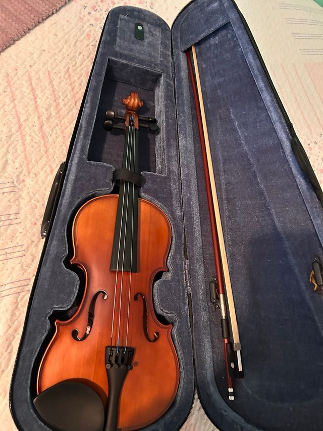 Violín Carlo Giordano con funda y arco