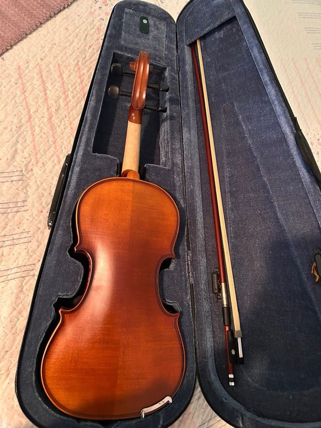 Violín Carlo Giordano con funda y arco