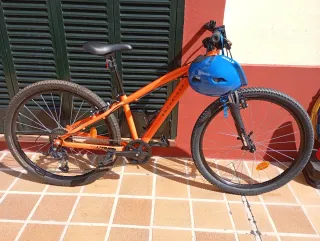 Bicicleta Rockrider 26 Naranja. Regalo casco