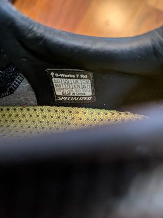 Zapatillas SPECIALIZED S-WORKS 7 talla 40.5