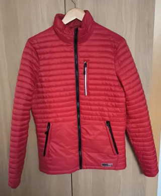 Chaqueta acolchada Superdry Roja