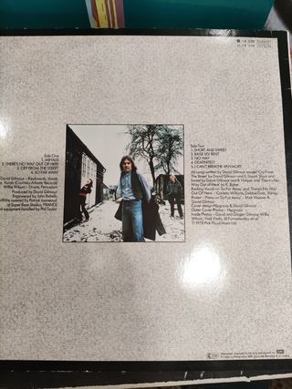 Vinilo David Gilmour Guitarra de PINK FLOYD 